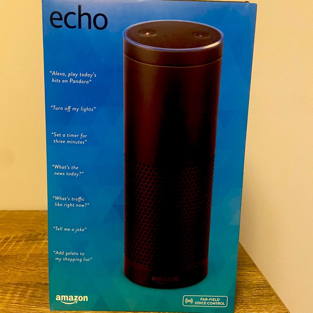 Black Amazon Echo, Generation 1